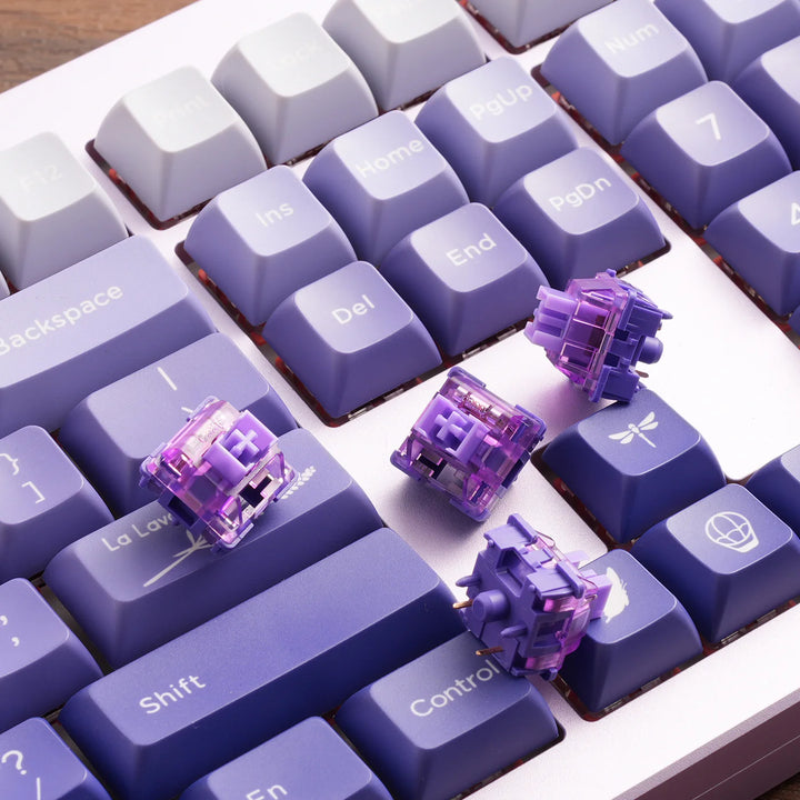 Akko V3 Lavender Purple Pro スイッチ (第3世代) 45pcs メカニカル キーボード用