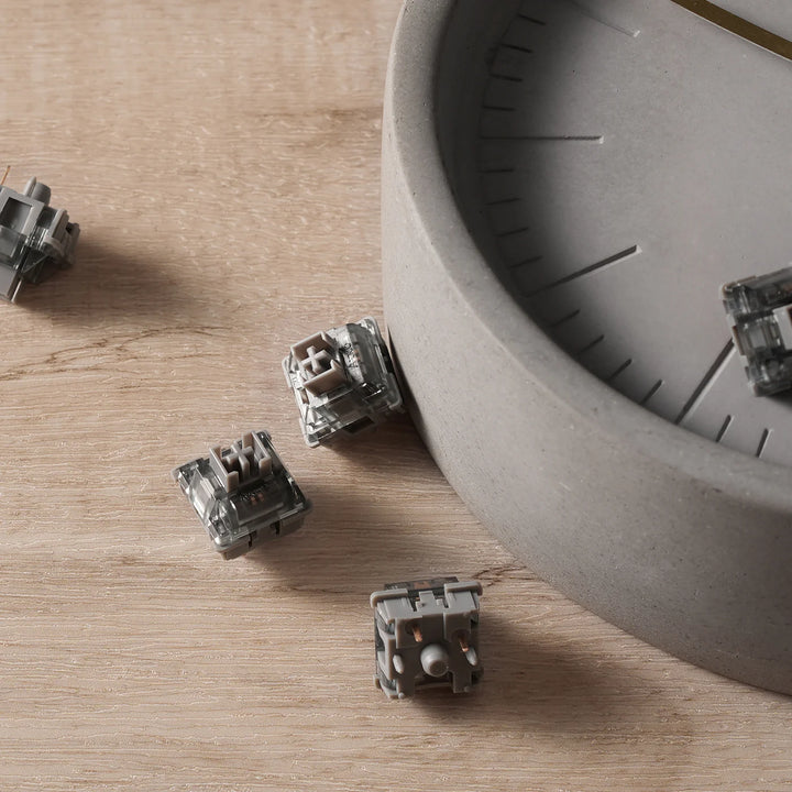 Akko V3 Silver Pro スイッチ (第3世代) 45pcs メカニカル キーボード用