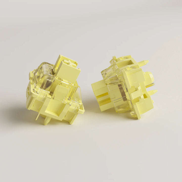 Akko V3 Cream Yellow Pro スイッチ (第3世代) 45pcs メカニカル キーボード用