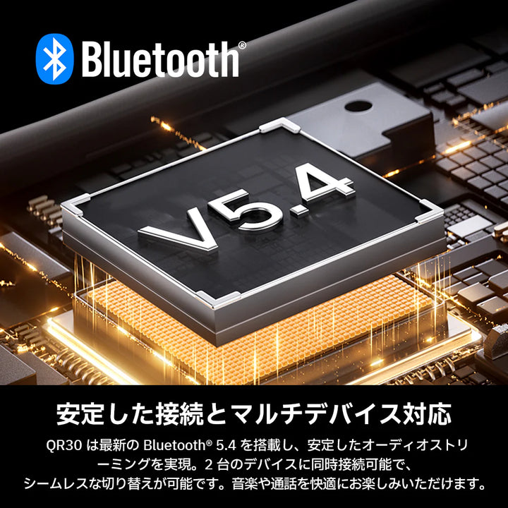 Edifier QR30 デスクトップアクティブスピーカー QR30   最大30W出力 Bluetooth ワイヤレス接続対応 AUX/USB-A入力  ライトエフェクト機能