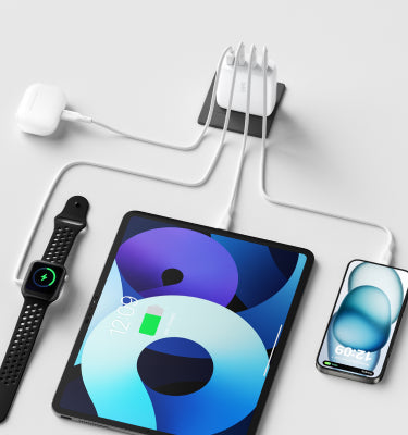 BELKIN BoostCharge Pro 4ポートGaN充電器112W + USB-Cケーブル付き 2.0m