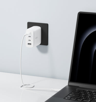 BELKIN BoostCharge Pro 4ポートGaN充電器112W + USB-Cケーブル付き 2.0m
