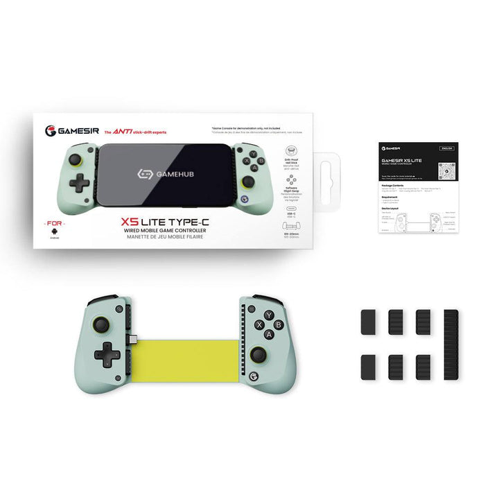 GameSir X5 Lite モバイルゲーミングコントローラー Android / iPhone 16 / 15 シリーズ  iPad mini 有線 Type-C接続
