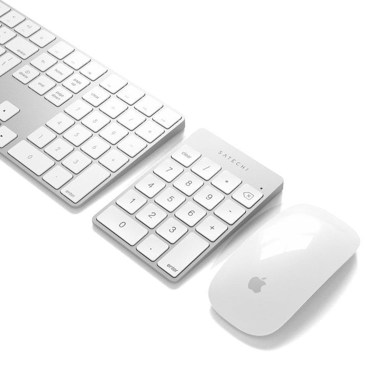 Satechi Slim Wireless Bluetooth Keypad アルミニウム スリムBluetoothキーパッド テンキーパッド