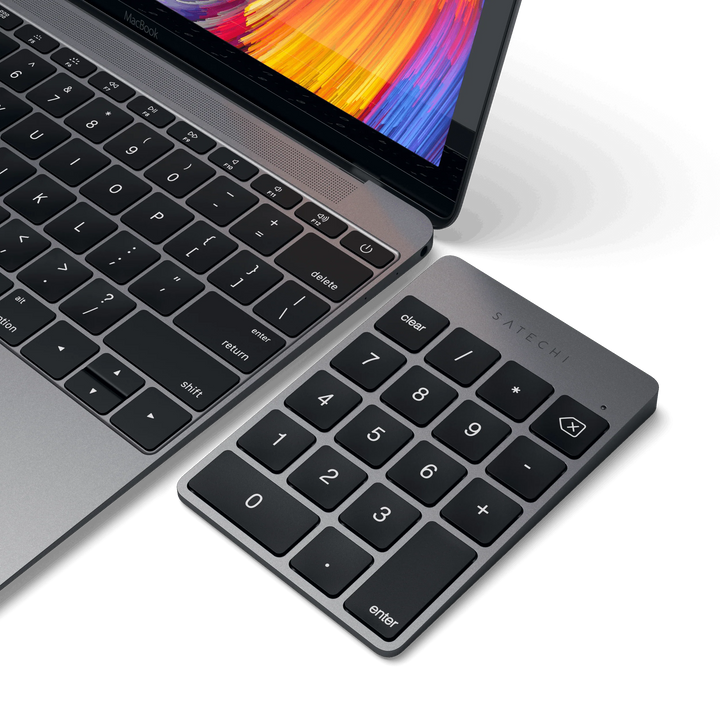 Satechi Slim Wireless Bluetooth Keypad アルミニウム スリムBluetoothキーパッド テンキーパッド