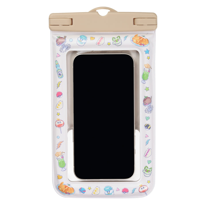 SUNCREST ポケットモンスター 防水ケース  ポーチ ウォータープルーフケース ピカチュウ パモ ゲンガー カビゴン ワッカネズミ