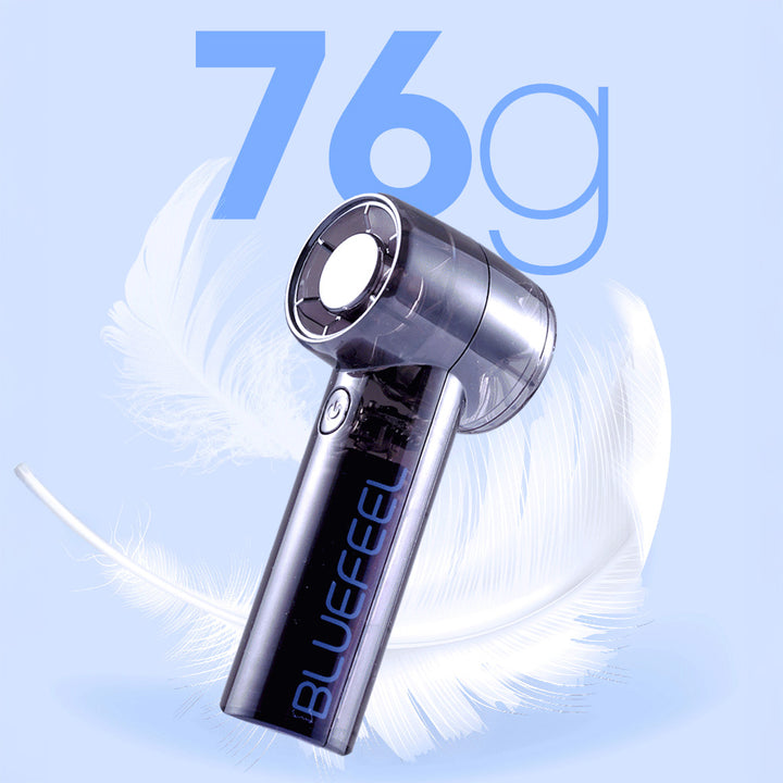 BLUEFEEL ミニ Z ポーチファン 超コンパクト ポータブル扇風機 最大風速15m/s ポーチ付き