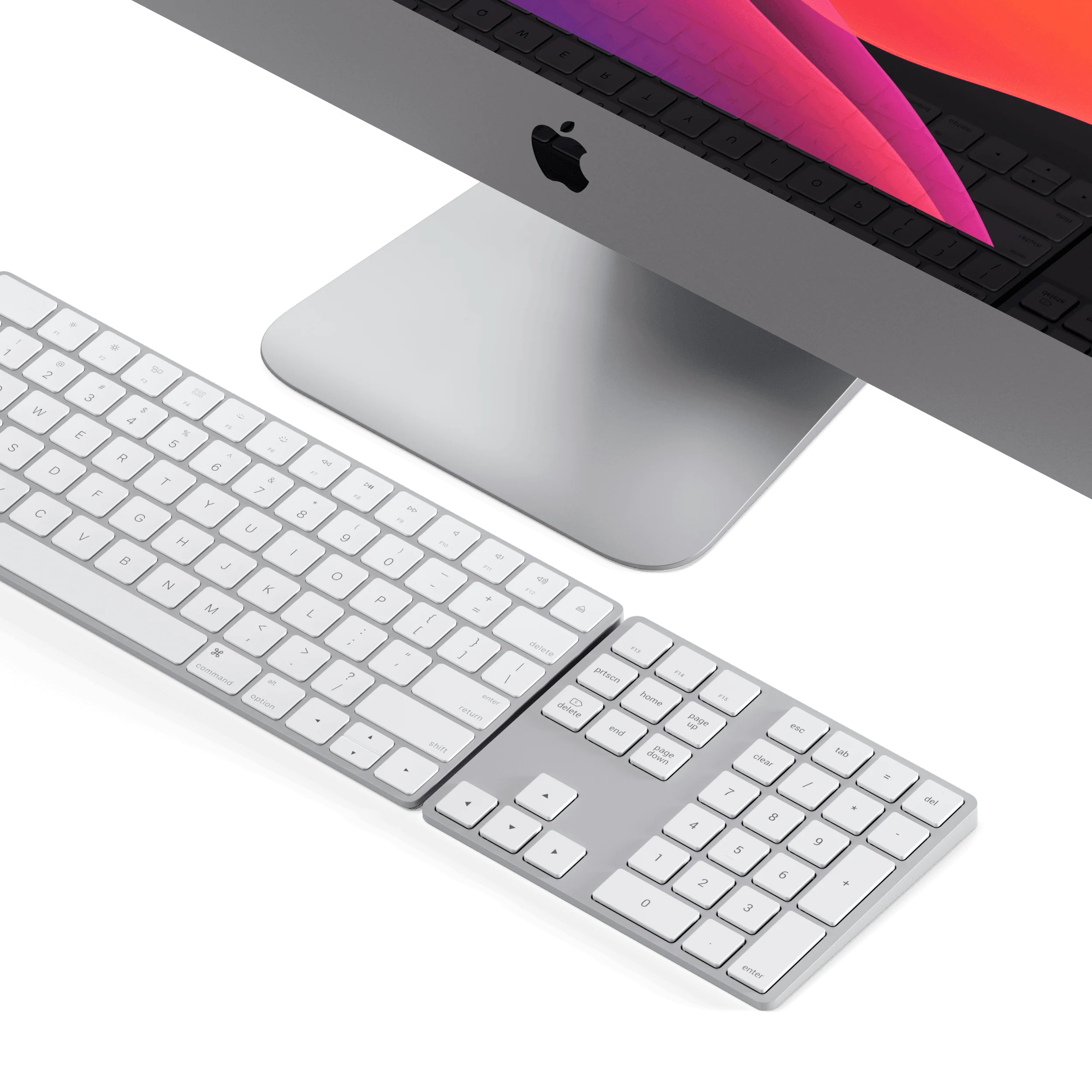 【新品同様】Satechi Bluetoothキーボード& デスクマット 新品同様】Satechi Bluetoothキーボード& デスクマット