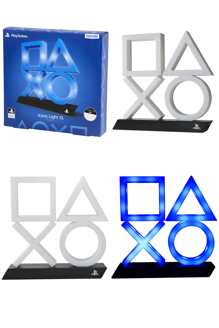 PALADONE PlayStation™ Icons Light XL White PlayStation 公式ライセンス品