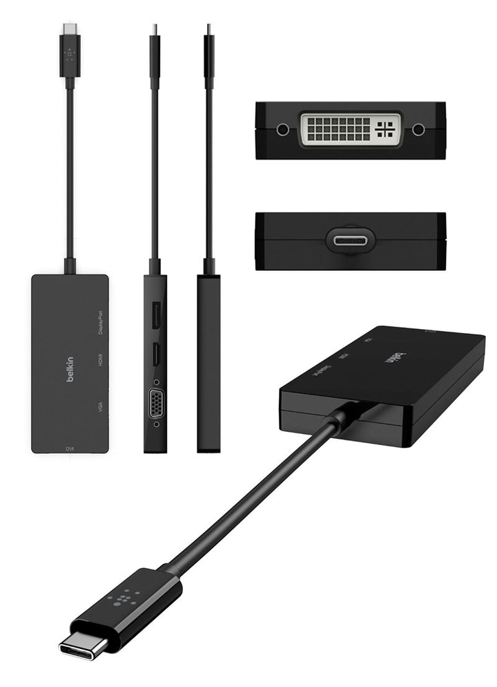 BELKIN USB-C to 映像変換アダプタ (HDMI、DisplayPort、VGA、DVI)