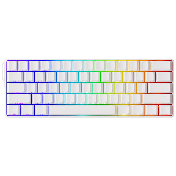 MonsGeek FUN60 Ultra SP HEセンサー アルミボディ 0.01mm ラピッドトリガー対応 磁気スイッチ Akko Glare Magnetic Switch 英語配列 テンキーレス サイドプリント 8K ホットスワップ SnapKeys (SOCD)対応 ARGB対応 高コスパ ゲーミングキーボード