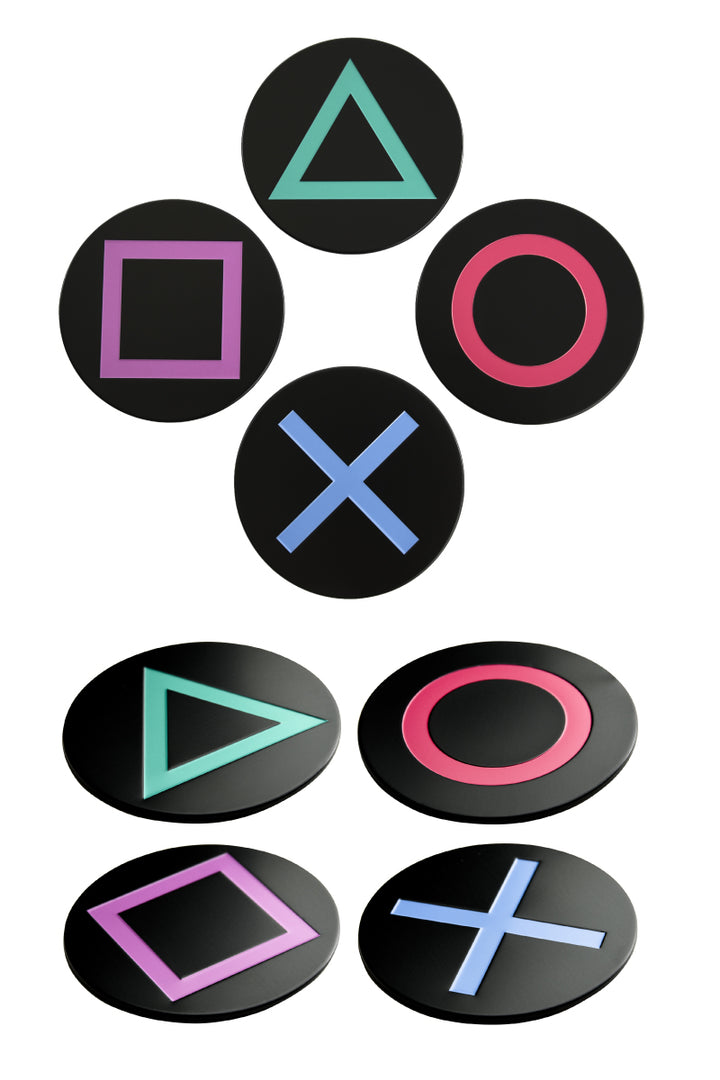 PALADONE Metal Coasters V3 / PlayStation™公式ライセンス品