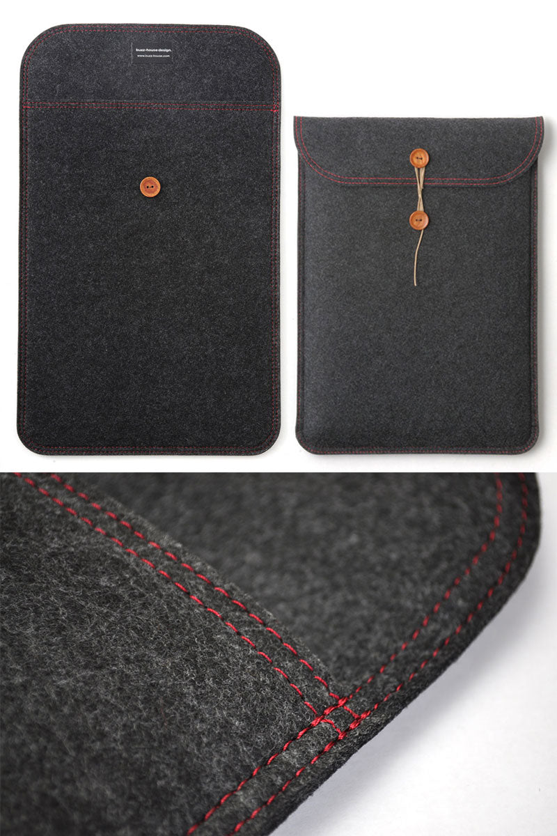 buzzhouse design MacBook Air 13インチ M4 2025 / M3 2024 / M2 2022 ハンドメイドフェルトケース
