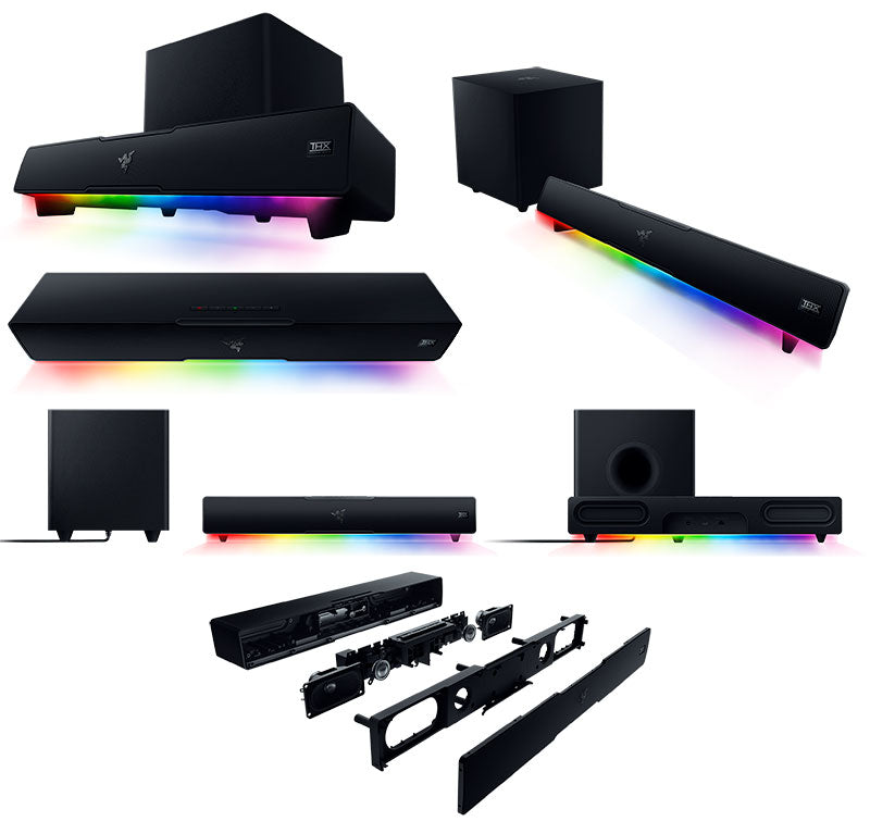 Razer Leviathan V2 サブウーファー付き USB / Bluetooth 5.2 両対応 サラウンドサウンドバー