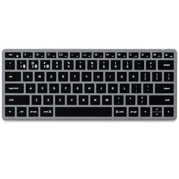 Satechi Slim X1 Bluetooth Backlit Keyboard US Layout 薄型 テンキーレス キーボード 英語配列