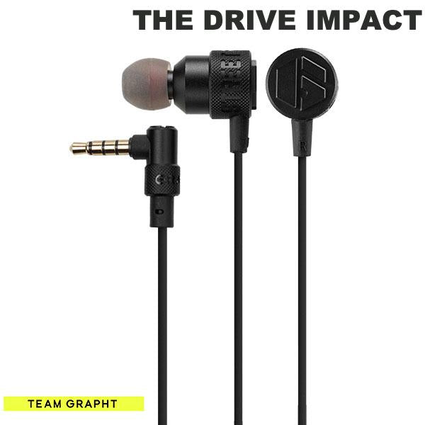 Team GRAPHT THE DRIVE IMPACT TGR039-DI-01 有線イヤホン 1.2m