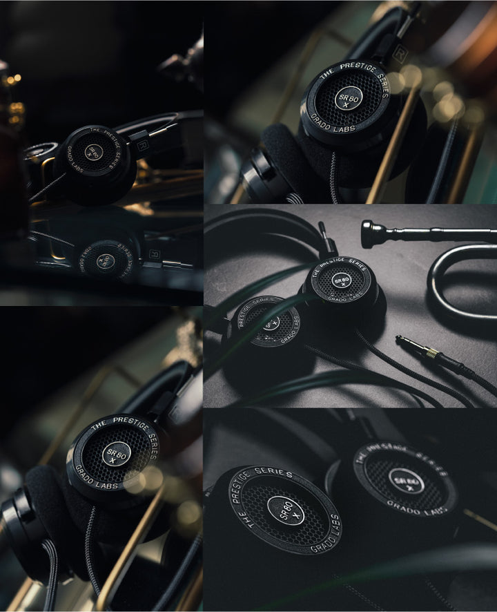 GRADO SR80x プレステージシリーズ オープン型 有線 ヘッドホン