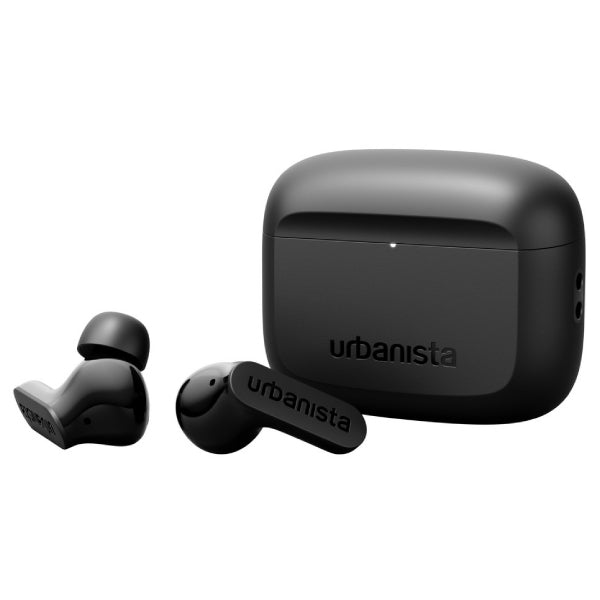 Bluetooth 完全ワイヤレスイヤホン Urbanista LONDON Titanium 両耳 ハンズフリー通話 マイク付き 外音取り込み ノイズキャンセリング ワイヤレスイヤホン PALO ALTO ダスクパープル