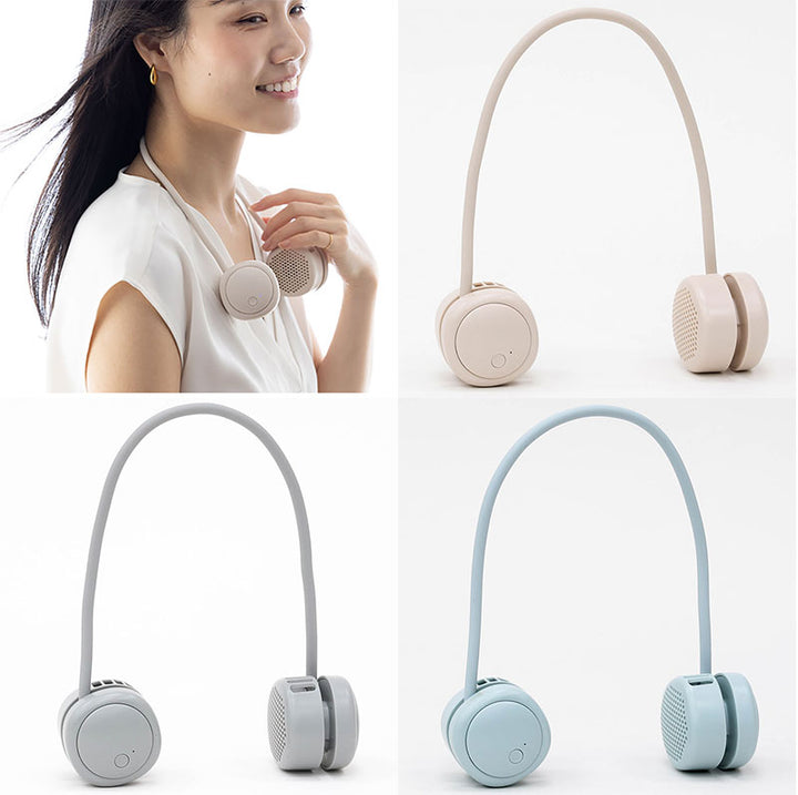 ELAiCE iFan Reel 巻き取り式ネックバンド ブレードレスネックファン