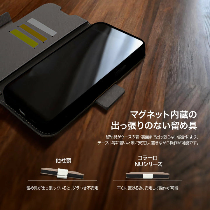 Corallo iPhone 16e 2025年モデル NU 手帳型ケース 保護ケース スマホケース 携帯ケース アイフォン ストラップ付き