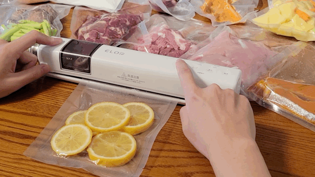 ELOD Suseal Home 充電式真空パック機 料理 保存 真空フードシーラー