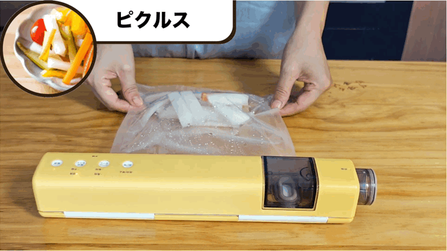 ELOD Suseal Home 充電式真空パック機 料理 保存 真空フードシーラー