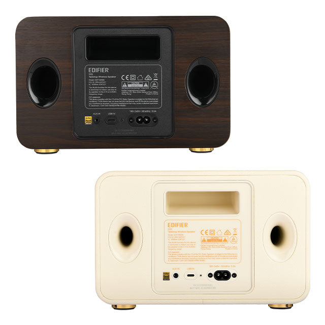 Edifier D32 Bluetooth 5.3 テーブルトップワイヤレススピーカー 60W AirPlay 2 / 24bit/96kHzハイレゾ Wi-Fi / Bluetooth 対応