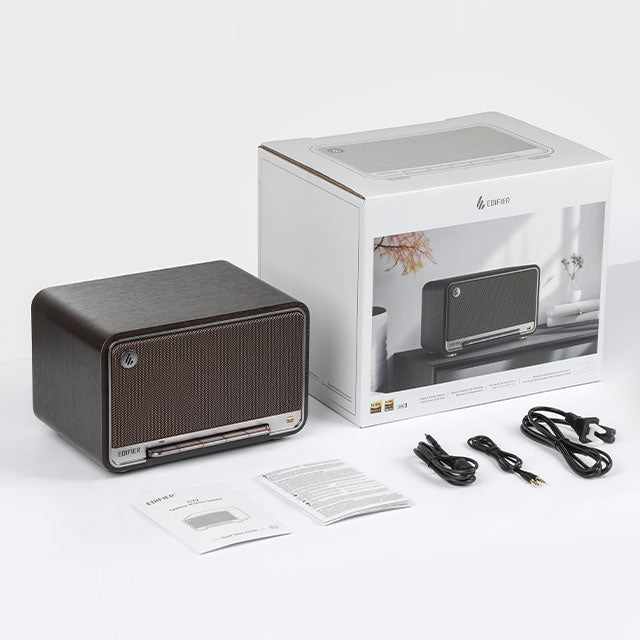 Edifier D32 Bluetooth 5.3 テーブルトップワイヤレススピーカー 60W AirPlay 2 / 24bit/96kHzハイレゾ Wi-Fi / Bluetooth 対応