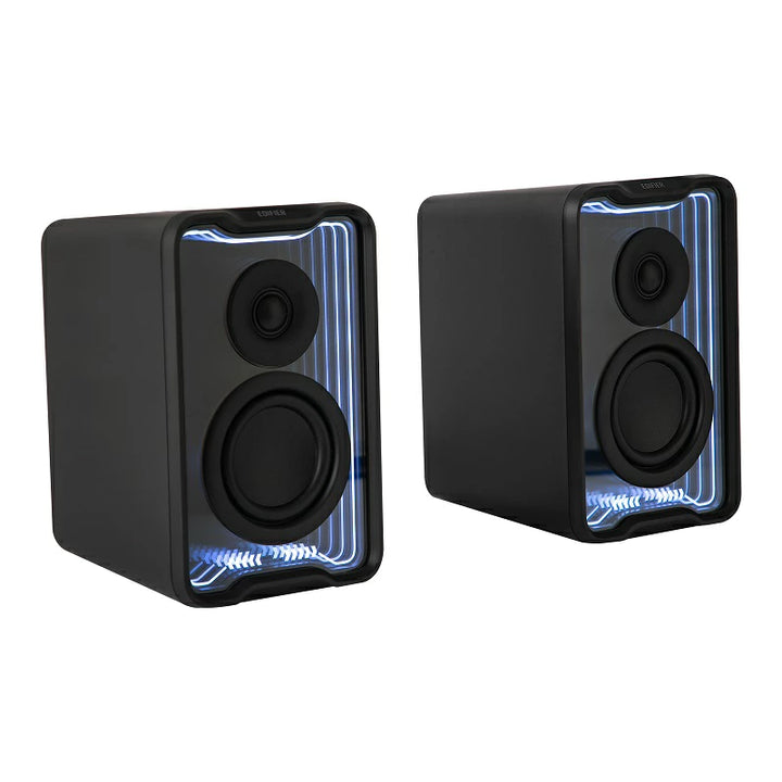 Edifier QR30 デスクトップアクティブスピーカー QR30   最大30W出力 Bluetooth ワイヤレス接続対応 AUX/USB-A入力  ライトエフェクト機能