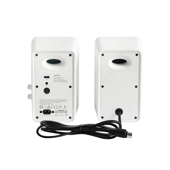 Edifier QR30 デスクトップアクティブスピーカー QR30   最大30W出力 Bluetooth ワイヤレス接続対応 AUX/USB-A入力  ライトエフェクト機能