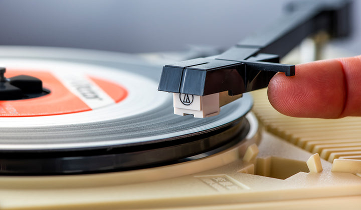 ANABAS AUDIO GP-N3R フリースタイル ポータブル レコードプレーヤー スピーカー付き