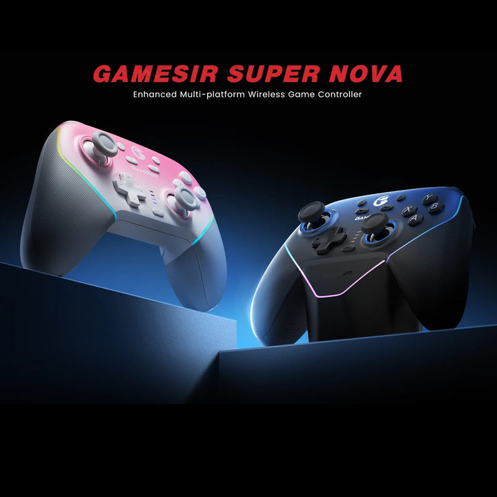 GameSir Super Nova ワイヤレスコントローラー ホール効果センサージョイスティック搭載 Nintendo Switch / Windows10&11/iPhone iOS&Android スマートフォン対応