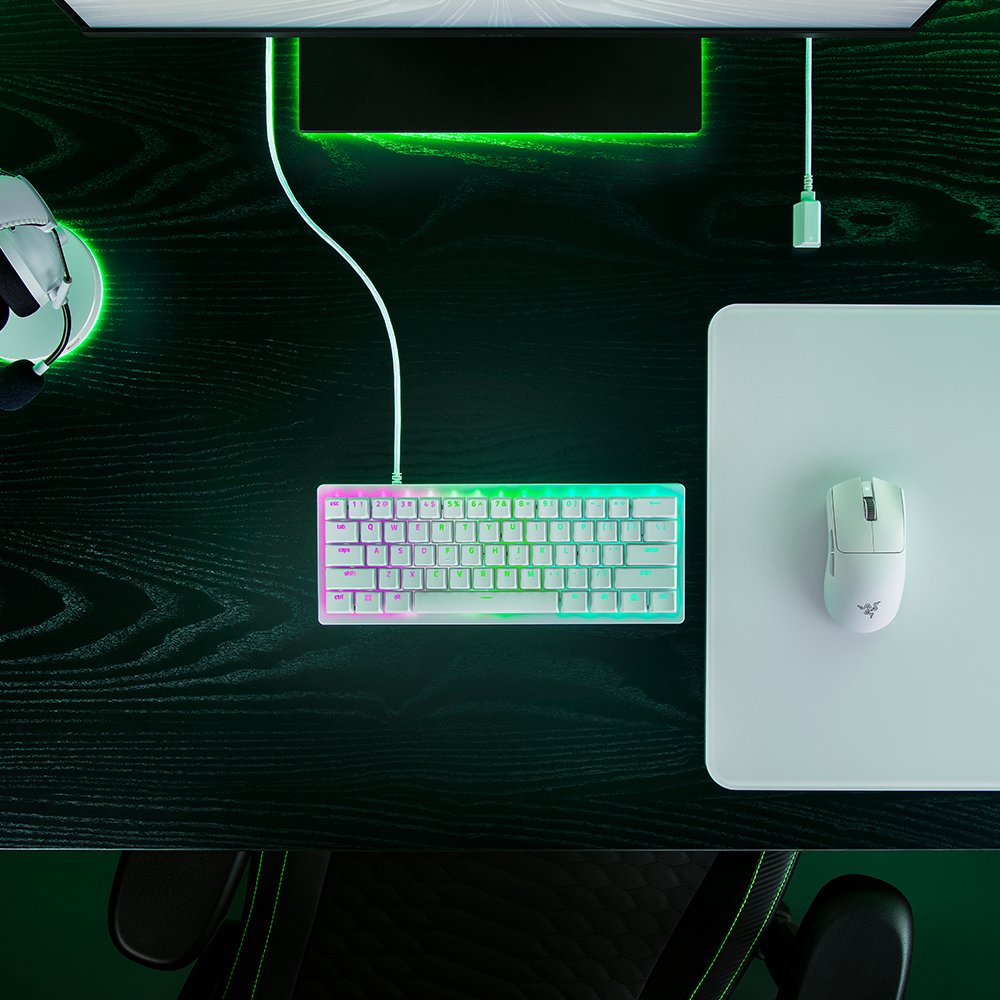 Razer Huntsman V3 Pro Mini White Edition 有線 アナログ Razer Huntsman V3 Pro Mini White Edition 有線 アナログ