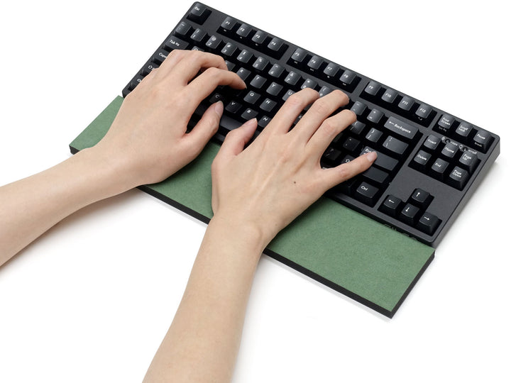 FILCO Majestouch Macaron リストレスト Mサイズ  テンキーレス用 365×80×12mm ウルトラスエード × マイクロセルポリマー ウレタン  薄型