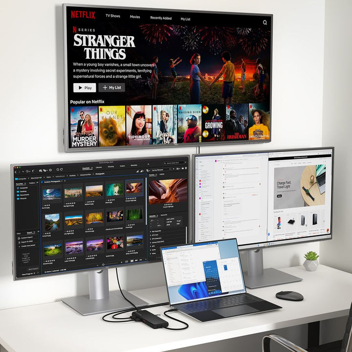 Satechi 13-in-1 USB-C Triple Display Multiport Adapter PD対応 トリプルディスプレイ マルチポート アダプター