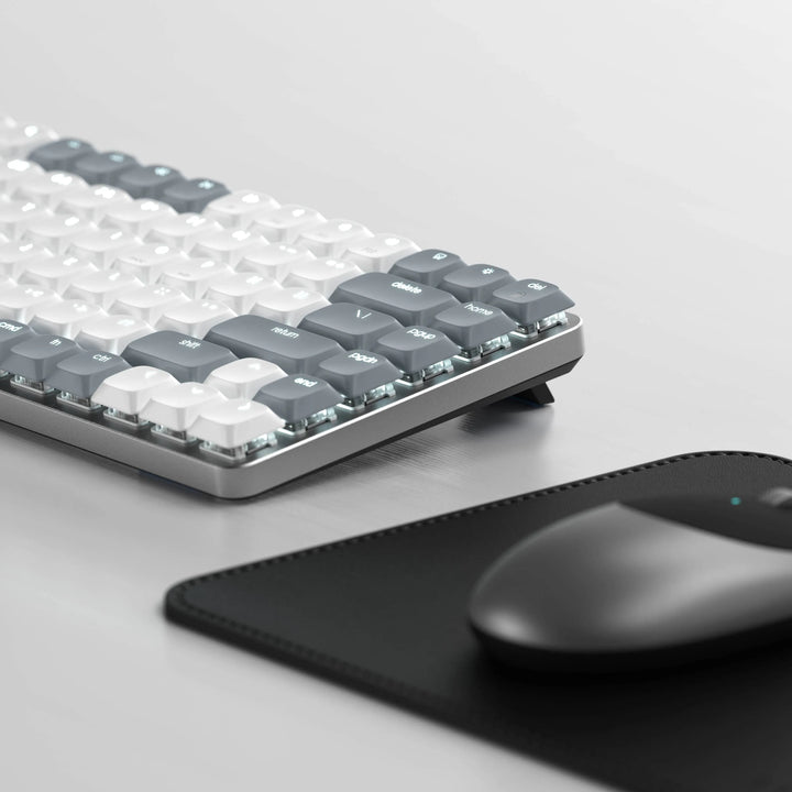 Satechi SM1 Slim Mechanical Backlit Bluetooth Keyboard US Layout テンキーレス タクタイル 茶軸 キーボード 英語配列 薄型メカニカルキーボード Win Mac対応