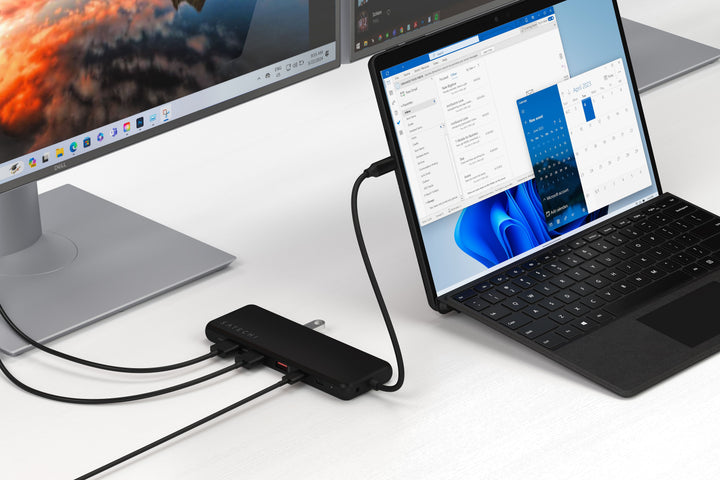 Satechi 13-in-1 USB-C Triple Display Multiport Adapter PD対応 トリプルディスプレイ マルチポート アダプター