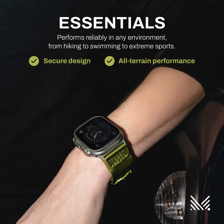 MONOCOZZI Apple Watch 49 / 46 / 45 / 44mm ESSENTIALS Nylon Strap アップルウォッチバンド