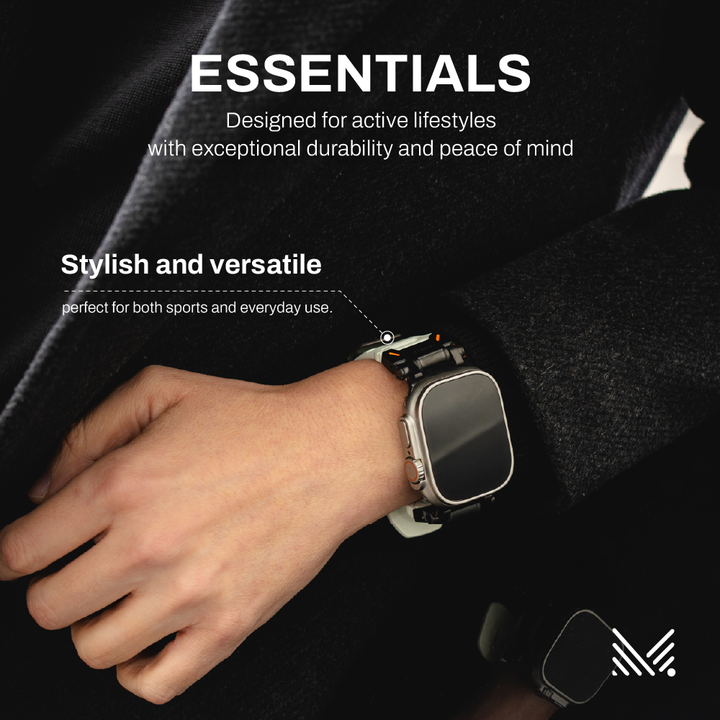 MONOCOZZI Apple Watch 49 / 46 / 45 / 44mm ESSENTIALS Rubber Strap アップルウォッチバンド