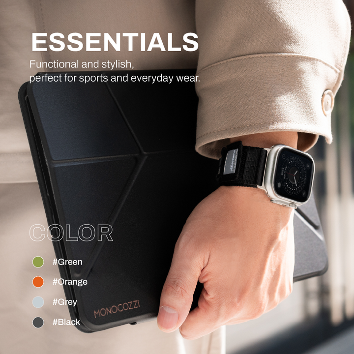 MONOCOZZI Apple Watch 49 / 46 / 45 / 44mm ESSENTIALS Nylon Strap アップルウォッチバンド