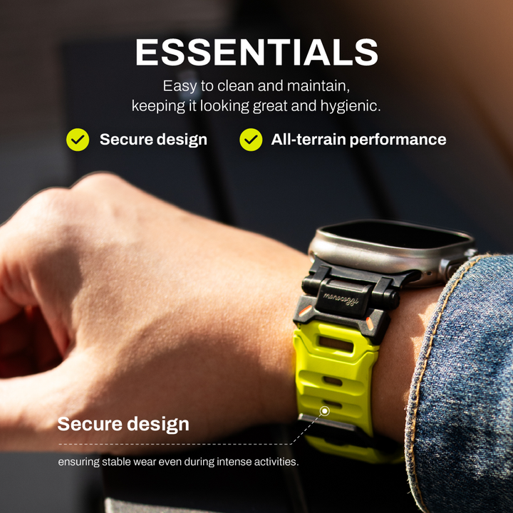 MONOCOZZI Apple Watch 49 / 46 / 45 / 44mm ESSENTIALS Rubber Strap アップルウォッチバンド