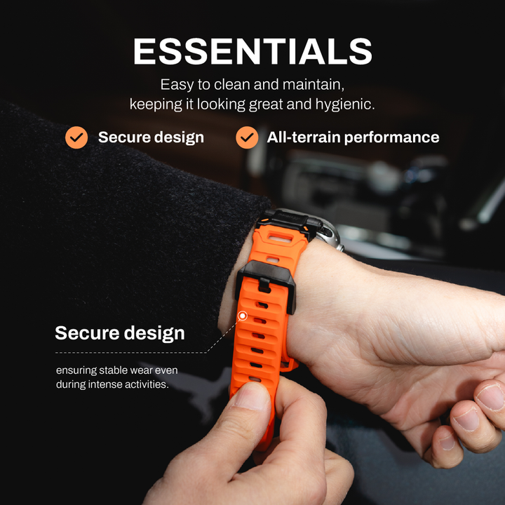 MONOCOZZI Apple Watch 49 / 46 / 45 / 44mm ESSENTIALS Rubber Strap アップルウォッチバンド