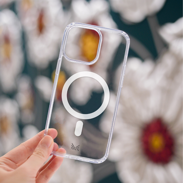 MONOCOZZI iPhone 16 シリーズ ESSENTIALS マグネット搭載 ハイブリッドケース Transparent スマホケース アイフォン