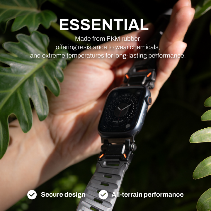 MONOCOZZI Apple Watch 49 / 46 / 45 / 44mm ESSENTIALS Rubber Strap アップルウォッチバンド