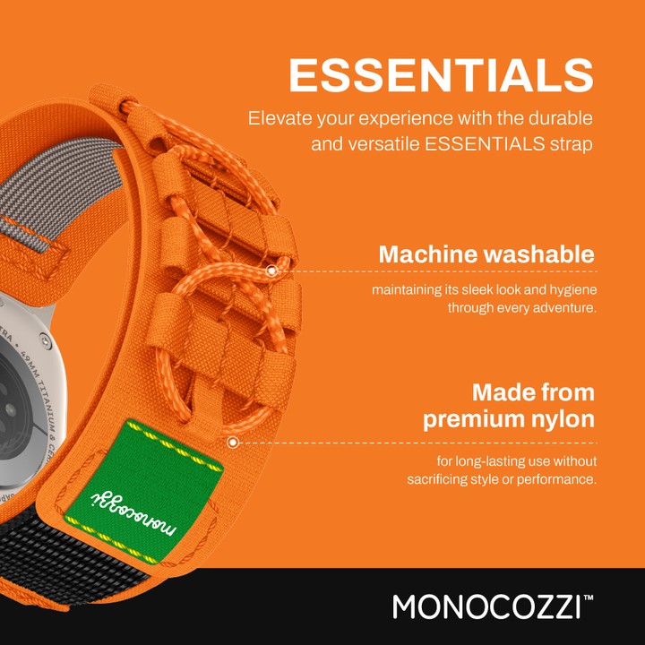 MONOCOZZI Apple Watch 49 / 46 / 45 / 44mm ESSENTIALS Nylon Strap アップルウォッチバンド