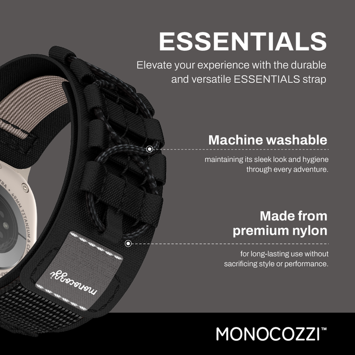 MONOCOZZI Apple Watch 49 / 46 / 45 / 44mm ESSENTIALS Nylon Strap アップルウォッチバンド