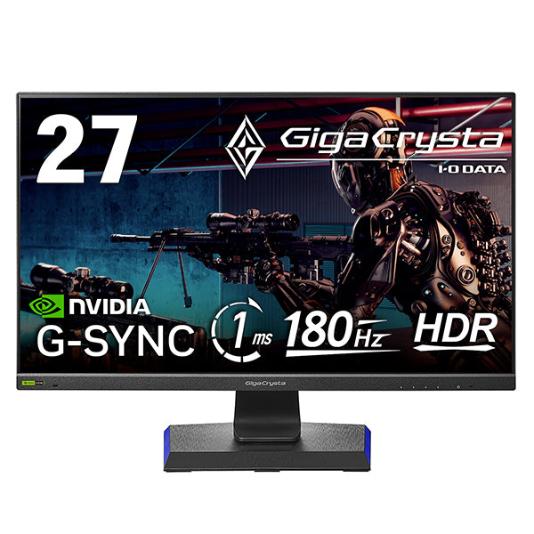 GigaCrysta 27インチ WQHD 180Hz IO Data 27型 GigaCrysta ゲーミングモニター 最大180Hz