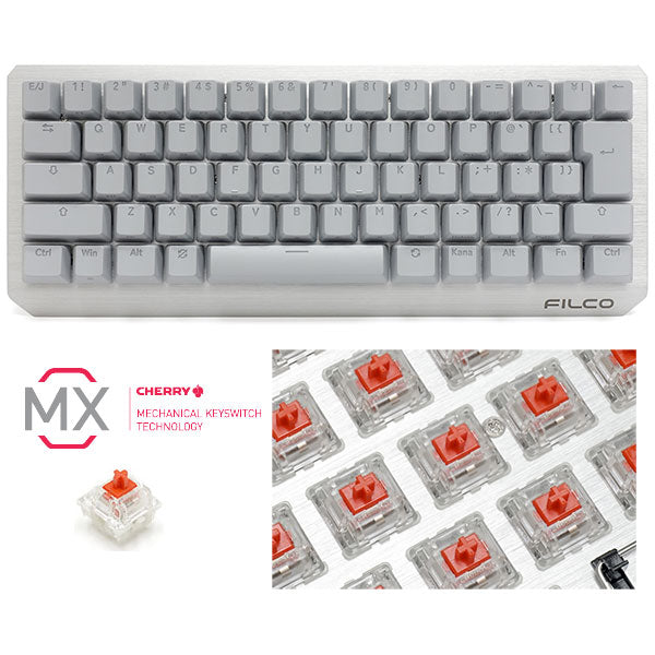 日本語配列(かななし) / 赤軸