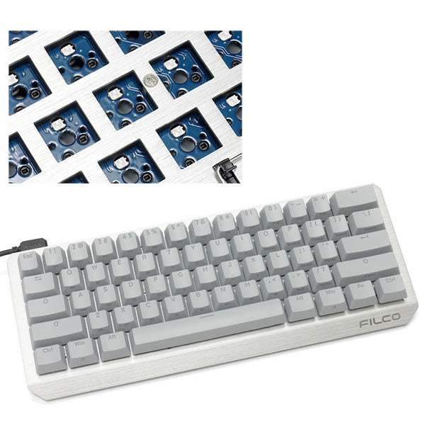 英語配列 / 軸なし(キーキャップ付)