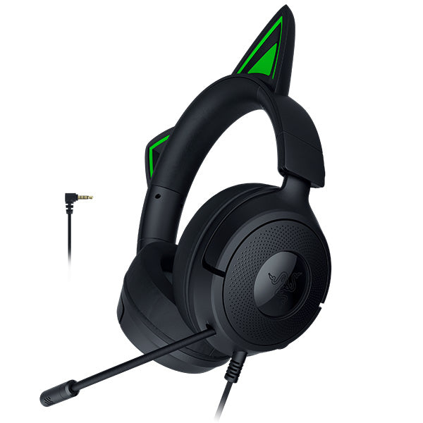 新品 Razer Kraken Kitty Black ゲーミングヘッドセット KRAKEN Razer レーザー Kraken Kitty V2 Pro 有線 ゲーミング